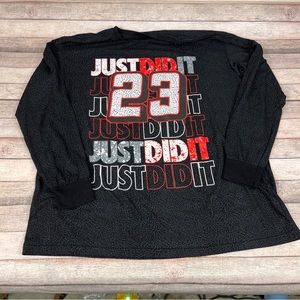Launder long sleeve T-shirt Just Did it Michael Jordan 23